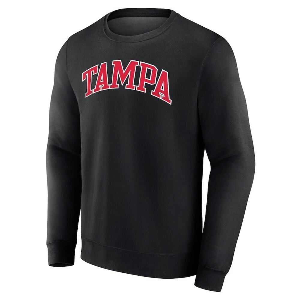 Fanatics Tampa Spartans Crewneck Fleece Pullover Sweatshirt Black M NWT